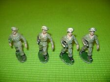 QUIRALU LOT DE 4 COMMANDOS DE MARINE AU DEFILE