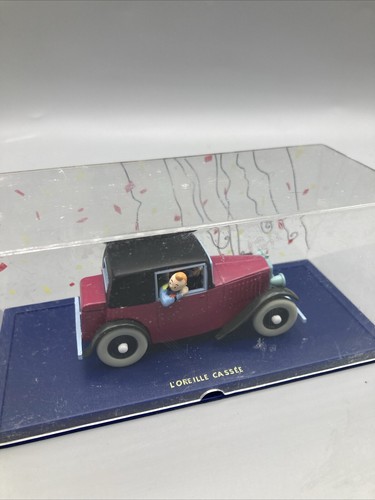 Voiture tintin moulinsart - tintin,