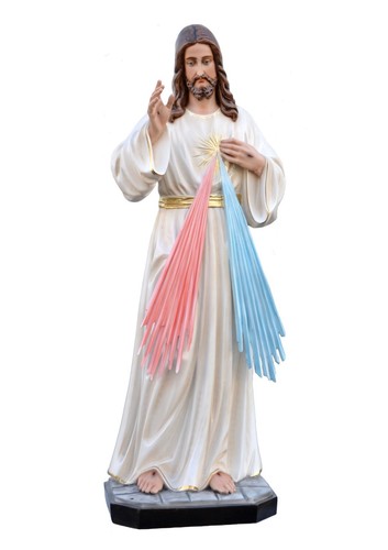 Statue jésus miséricordieux - jésus,