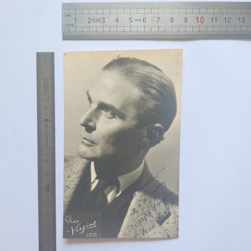 Pierre blanchar autographe - pierre,