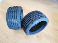VINTAGE Rare paire de pneus AV PLUIE GRAND PRIX  1/8 MRC