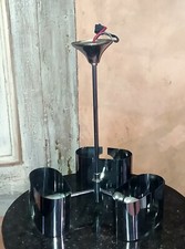 Lustre Suspension Vintage UFO Space Age style Max Sauze 3 feux 1970's