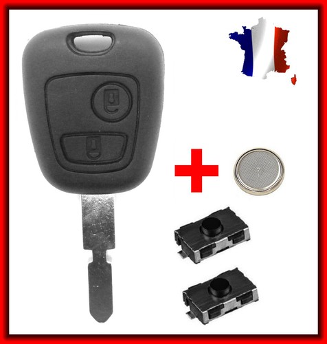 Coque plip clé pour peugeot - clé,
