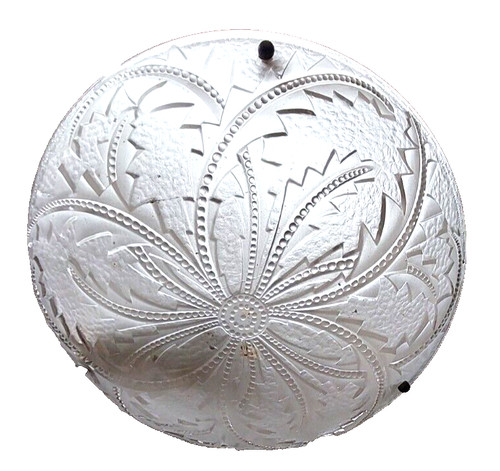 Lustre plafonnier verre - plafonnier,