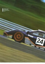 POSTER Mc LAREN F1 GTR - 1995 / Photo poster 22 x 28 cm