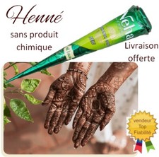 Cone henne Neha Marron SANS PPD / Vendeur en FRANCE / Livraison GRATUITE 