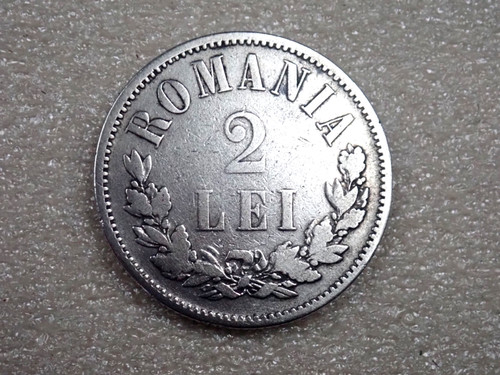 Roumanie pièce 2 lei - ,