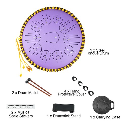 Steel tongue drum - tongue, 21