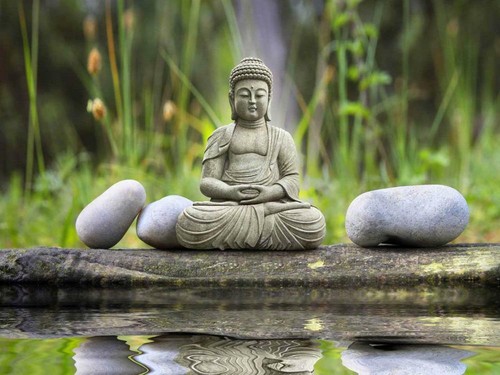 Toile tableaux zen bouddhisme - tableaux,