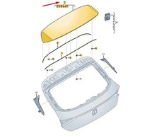 SEAT LEON KL1 MK4 Rear Lid