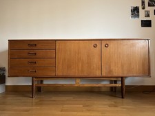 Enfilade scandinave vintage en teck années 60 - 200 cm