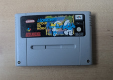 Les Schtroumpfs Autour du Monde / Super Nintendo SNES / PAL / FR / FAH