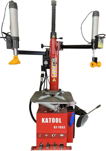 Tire machine with dual - machine,