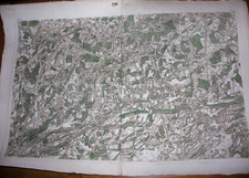 Carte de Cassini. Vesoul