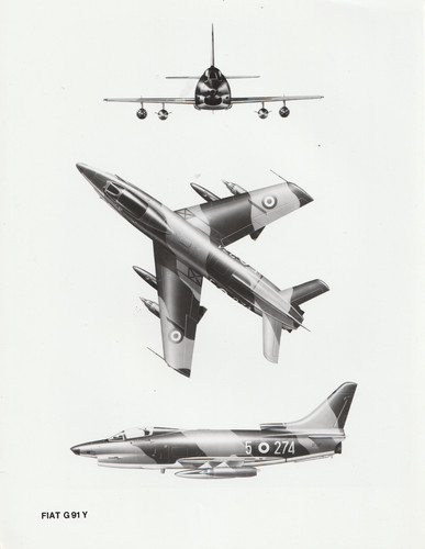 Fiat avion de chasse - 91,
