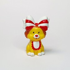 Ancienne Figurine Chien Jaune