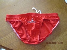 maillot de bain homme N2N - SLIP - ROUGE - taille: L - Occasion