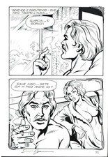 Elvifrance  2 planches signéés Giovanni Romanini   Ulula supplemento  21  1983