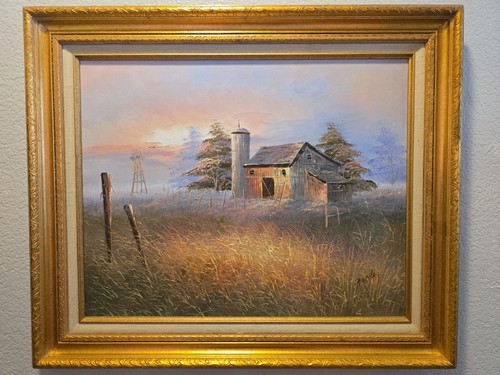 Gailey oil painting rustic - h.,