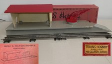 HORNBY Quai de marchandise démontable boite train échelle 0 jouet ancien 1950’s
