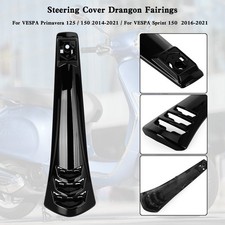 Steering Horn Cover fairing For VESPA Sprint Primavera 125/150 2014-2021 BLK'