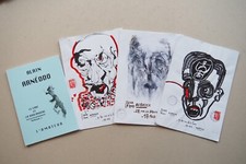art brut art singulier outsider art - Alain Arnéodo -3 enveloppes et 1 L'AMATEUR