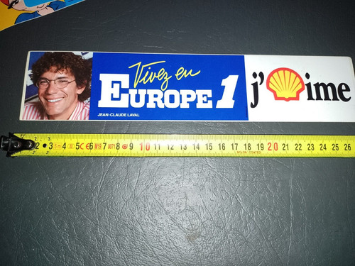 Autocollant europe radio - europe,
