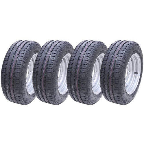 Roues pneus remorque pcd - et,