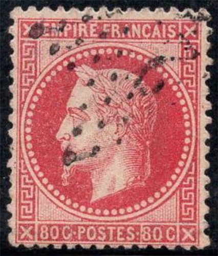 France 1867 32 oblitéré - yv.,