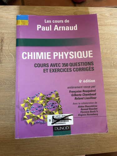 Physique chimie paul arnaud - paul,