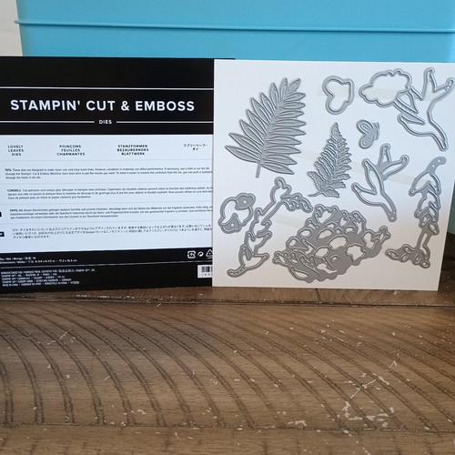 Stampin lovely leaves dies - up,