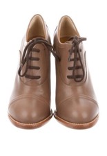 Leather Booties Brown Chloe 39 Size Chloè 9 Size