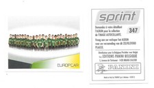 Vignette N°347 - Sprint 2013