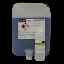 Résine polyester iso BLEU RAL 5012 10 kg + Durcisseur 200 ml et Doseur