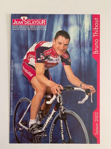 Carte photo cyclisme jean - photo,