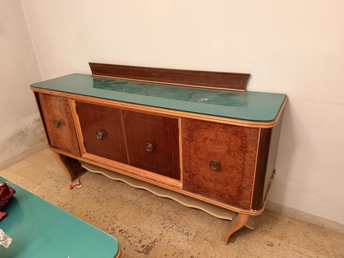 Buffet vintage bois - buffet, en