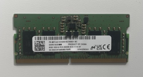Ram micron ddr5 - micron, so-dimm