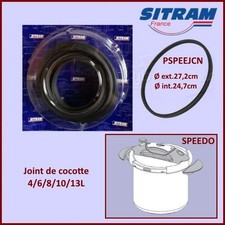 Joint de cocotte minute SITRAM SPEEDO 4/6/8/10/13L Ø 24cm