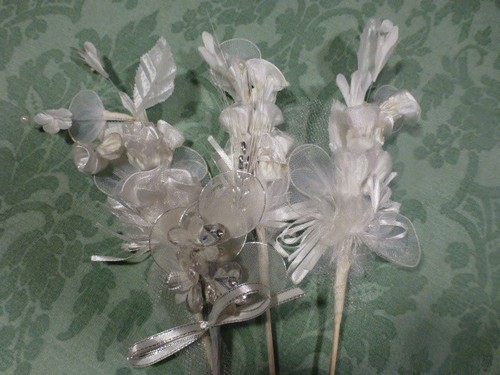 Lot fleurs mercerie - lot,
