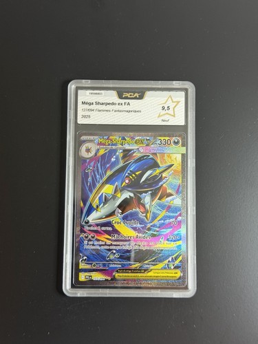 Carte pokemon méga sharpedo - méga,