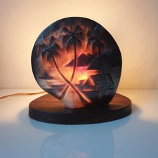 ancienne lampe veilleuse nacre