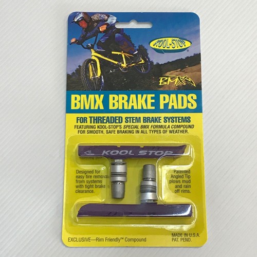 Koolstop purple bmx brake pads - koolstop,