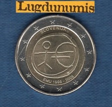 2 Euro Commémo Slovénie 2009 UME EMU SUP SPL De Rouleau - Slovenia