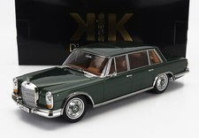 MERCEDES classe S 600 LWB Pullman W100 vert de 1963 au 1/18 KK-Scale KKDC180605