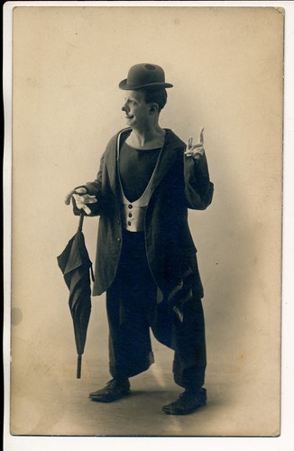 Cirque 1900 clown - -,