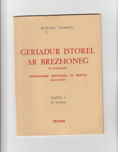 Geriadur istorel brezhoneg - geriadur,