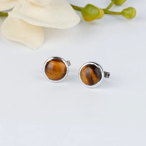 Naturel tigre eye gemme 925 - tigre,