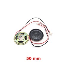 MINI HAUT-PARLEUR 0,5W 8 OHM 50 MM avec câble avec borne ph 2,54 mm