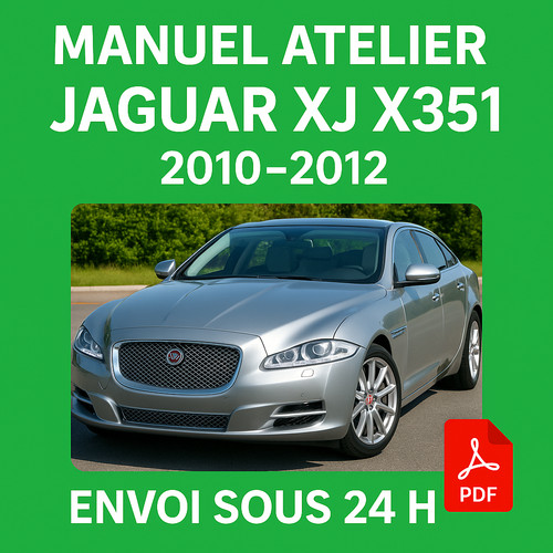 Manuel atelier jaguar 10 - manuel, xj