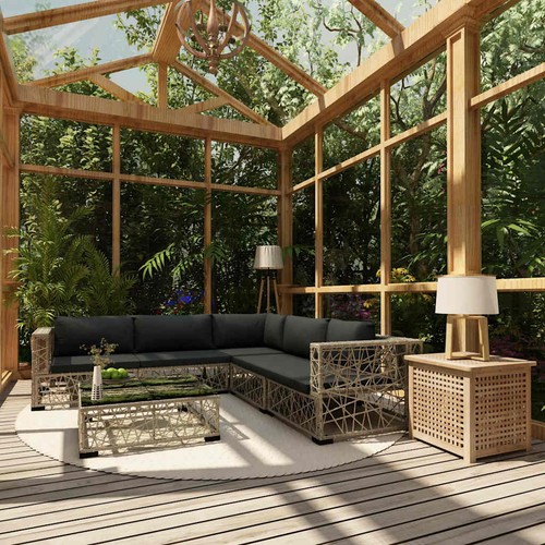 Mobilier jardin pcs avec - mobilier,